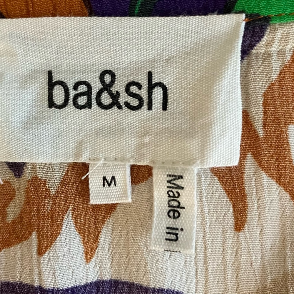ba&sh Multicolor Paisley Mini Dress - Picture 8 of 9